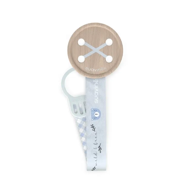 Suavinex Pacifier Tape +0 Months Wild&Free Blue