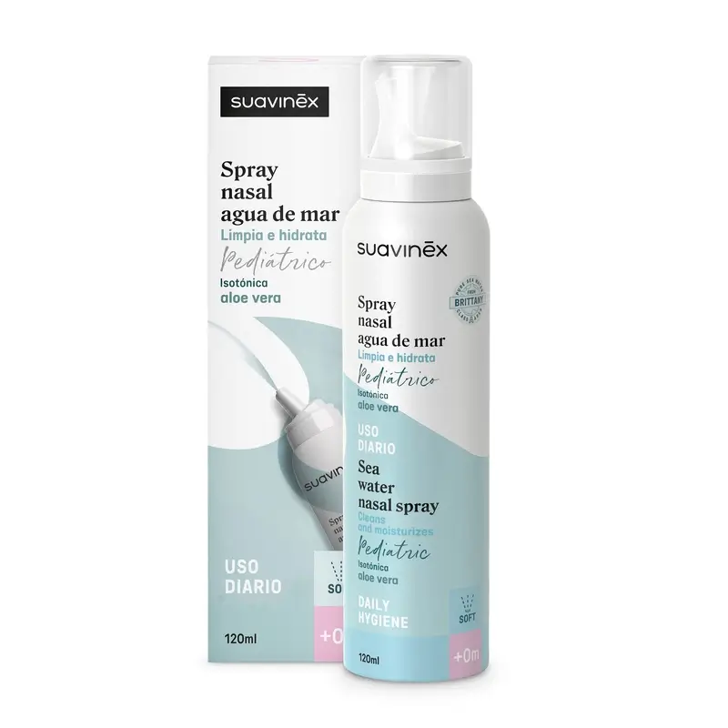 Suavinex Baby Isotonic Nasal Spray, Daily Hygiene, 120 Ml