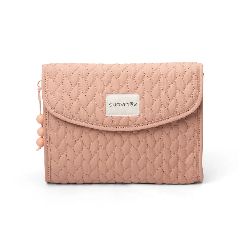 Suavinex Newborn Toilet Bag Pink, Cloth