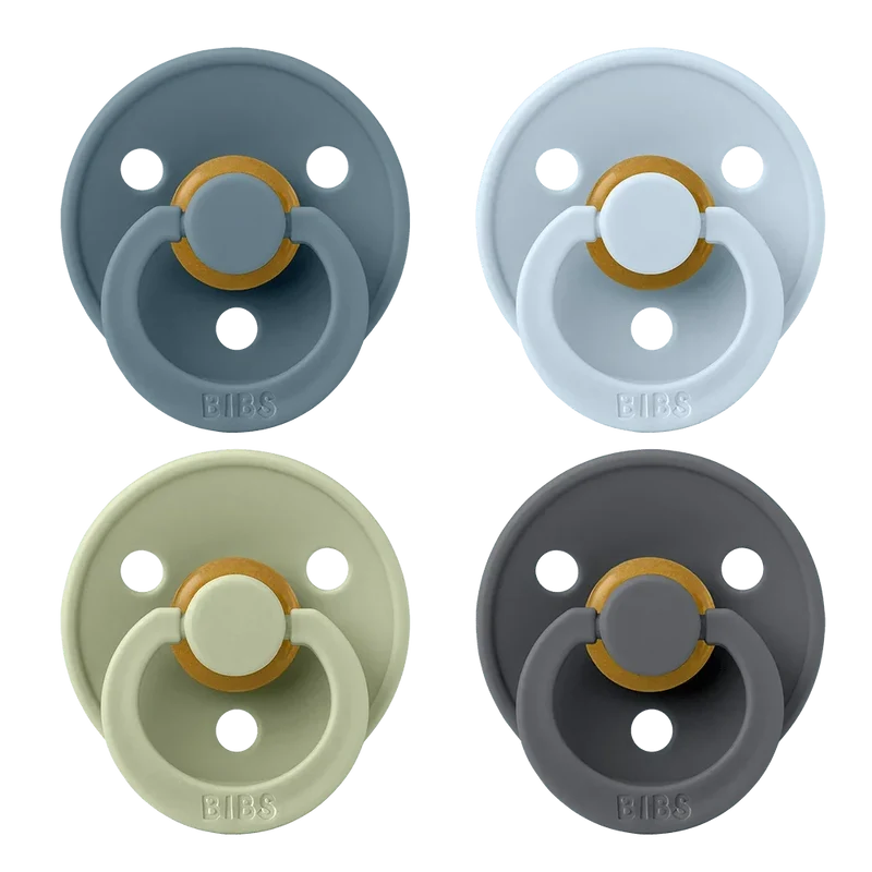 Colour Pacifier Bundle - Baby Blue Mix