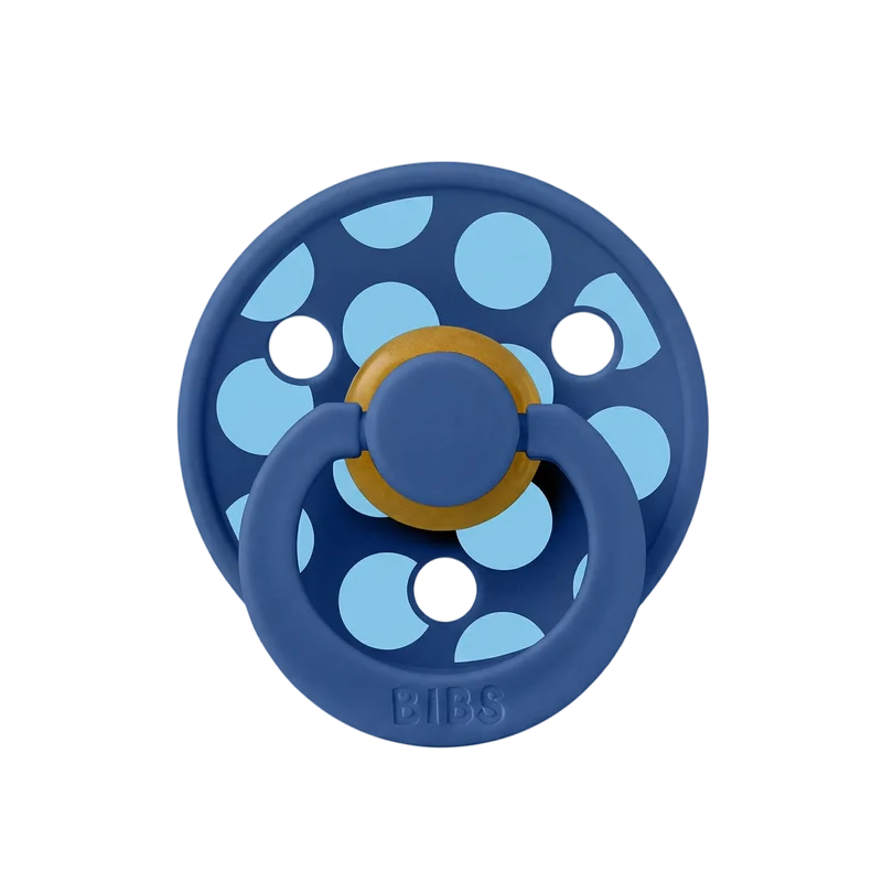 STUDIO Colour Pacifier Polka - Cornflower/Breeze