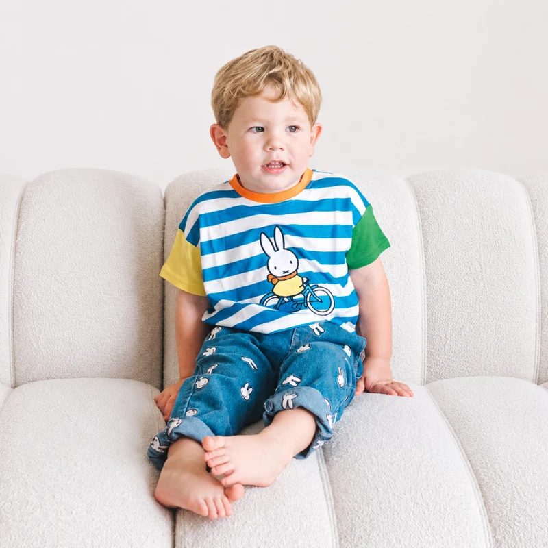 Bamboo Everyday Children's T-Shirt Miffy on the Move