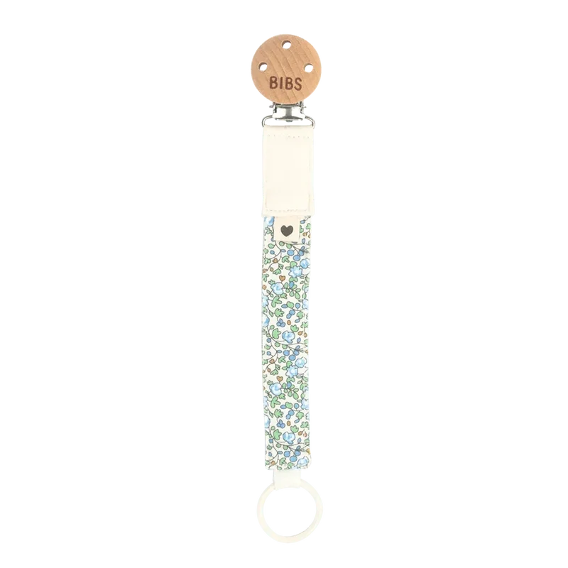 BIBS x LIBERTY Pacifier Clip - Eloise Ivory