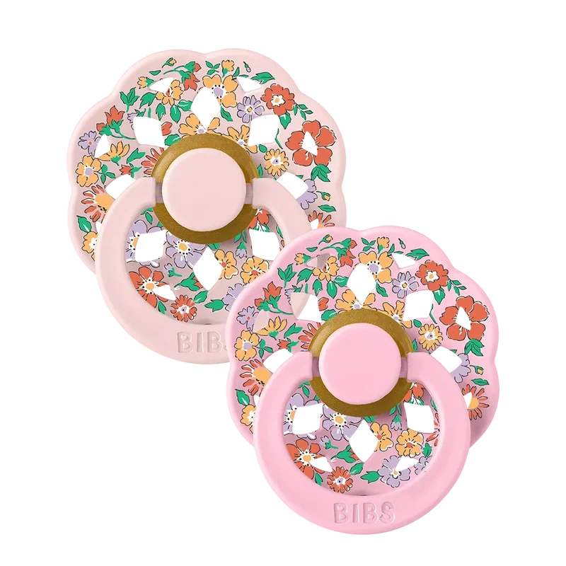 BIBS x LIBERTY Boheme Pacifiers 2 Pack Oscar Meadow - Blossom Mix