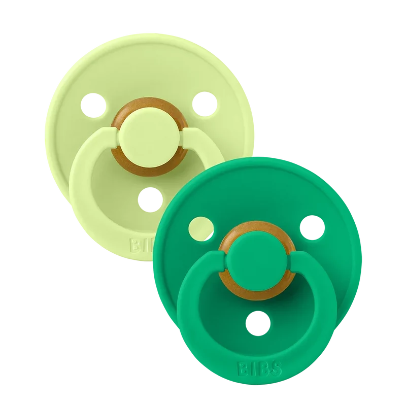 Colour Pacifiers 2 Pack - Matcha/Cactus