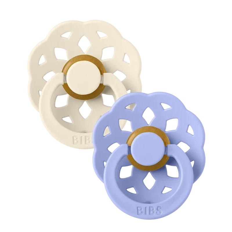 Boheme Pacifiers 2 Pack - Ivory/Hush