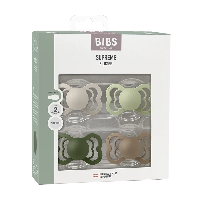 Supreme Pacifiers 4 Pack - Sand/Sage/Hunter Green/Dark Oak