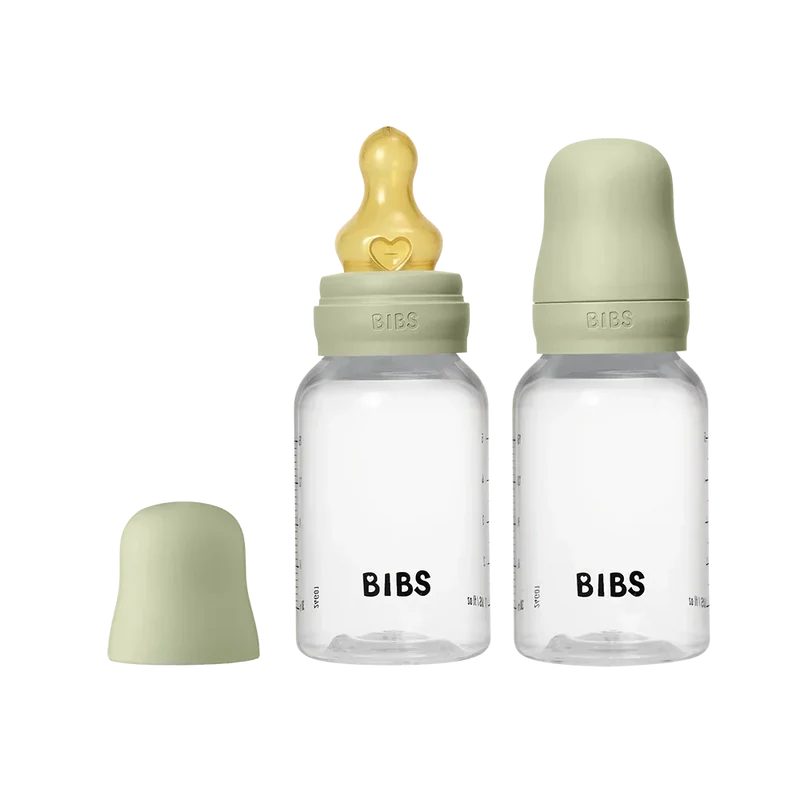 Baby BPA-Free PP Bottle Set 150ml 2 Pack Latex - Sage