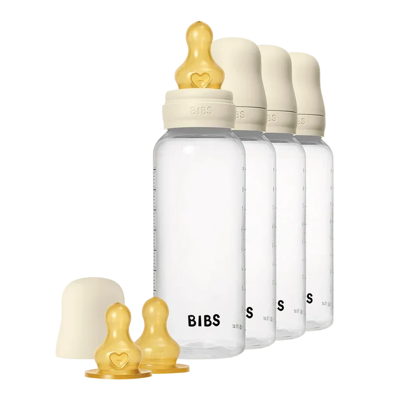 Baby BPA-Free PP Bottle 270 ml 4 Pack Latex - Ivory