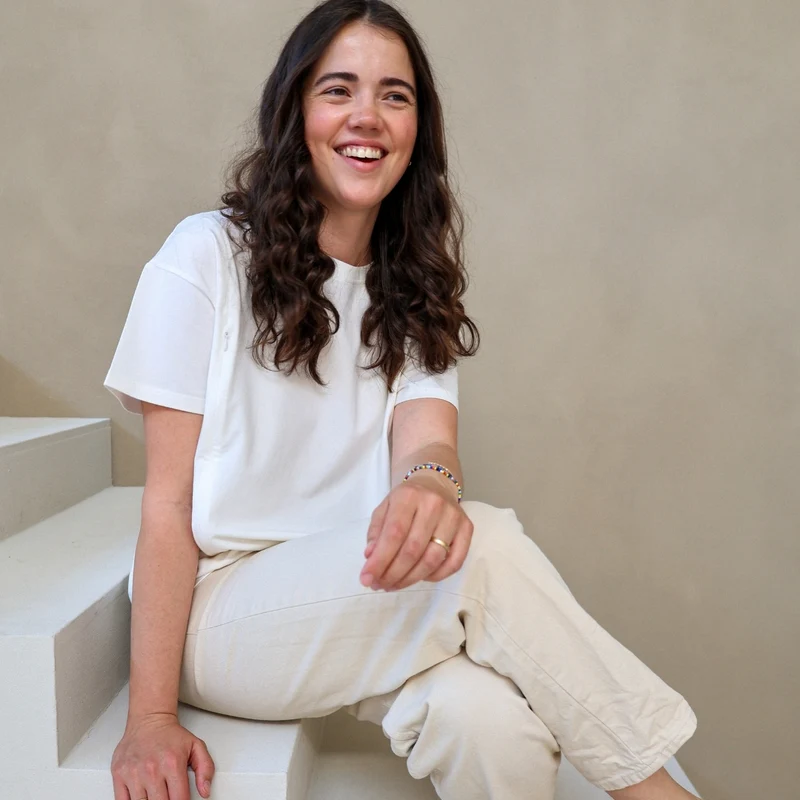 Oversized Breastfeeding Tee White