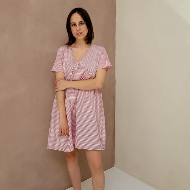 Portofino Breastfeeding Dress Pink