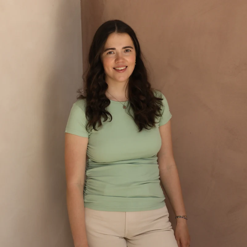 Ruched Breastfeeding Tee Sage Green