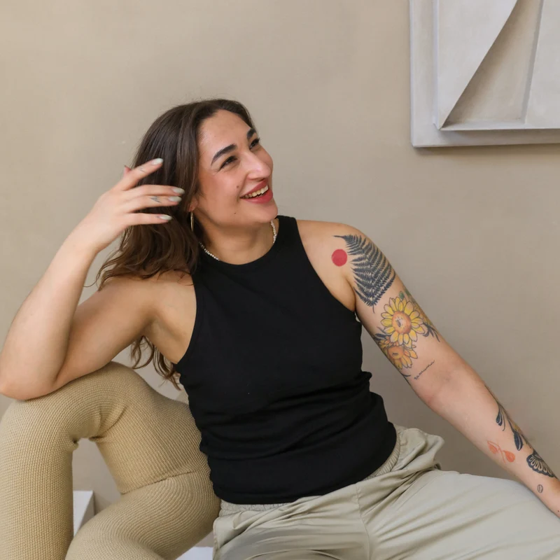 Breastfeeding Ribbed Tank Top Black