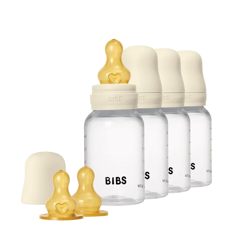 Baby BPA-Free PP Bottle 150 ml 4 Pack Latex - Ivory