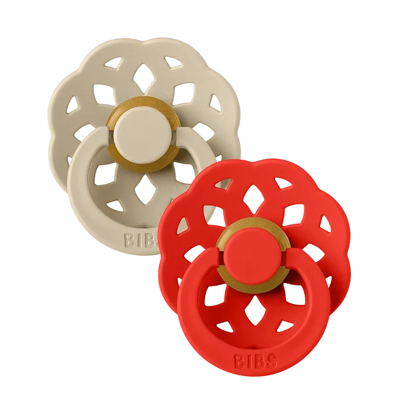 Boheme Pacifiers 2 Pack - Vanilla/Candy Apple