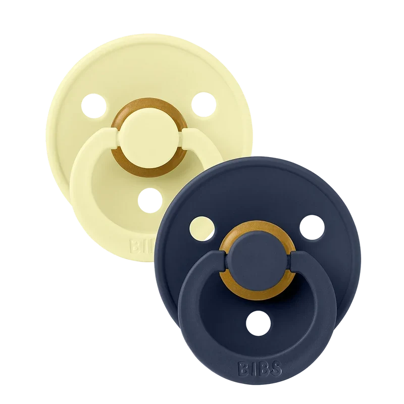 Colour Pacifiers 2 Pack - Luna/Deep space