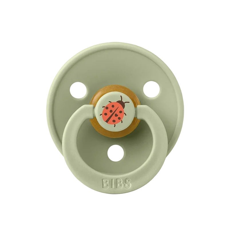STUDIO Colour Ladybug Pacifier - Sage
