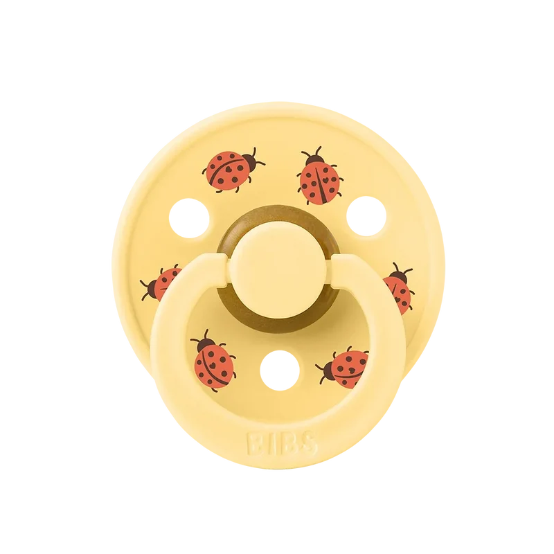 STUDIO Colour Ladybug Friends Pacifier - Pale Butter