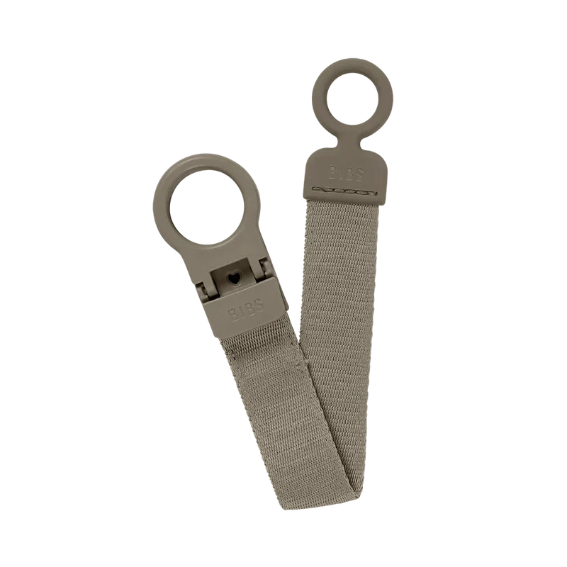 Pacifier Clip Loop - Dark Oak