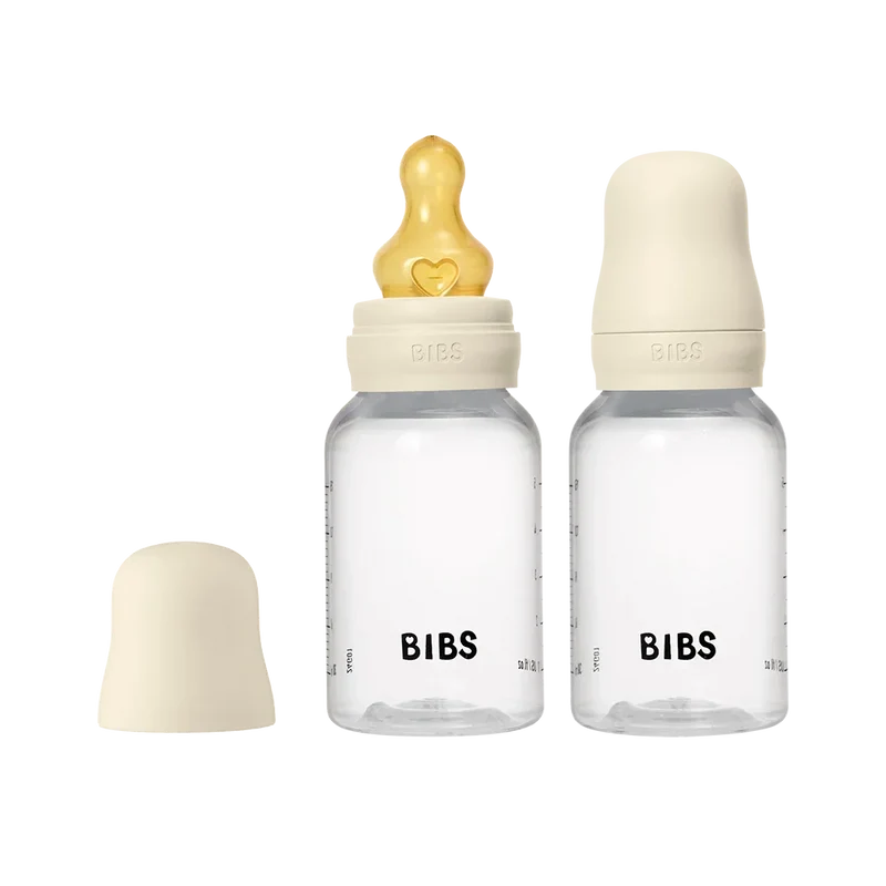 Baby BPA-Free PP Bottle Set 150ml 2 Pack Latex - Ivory