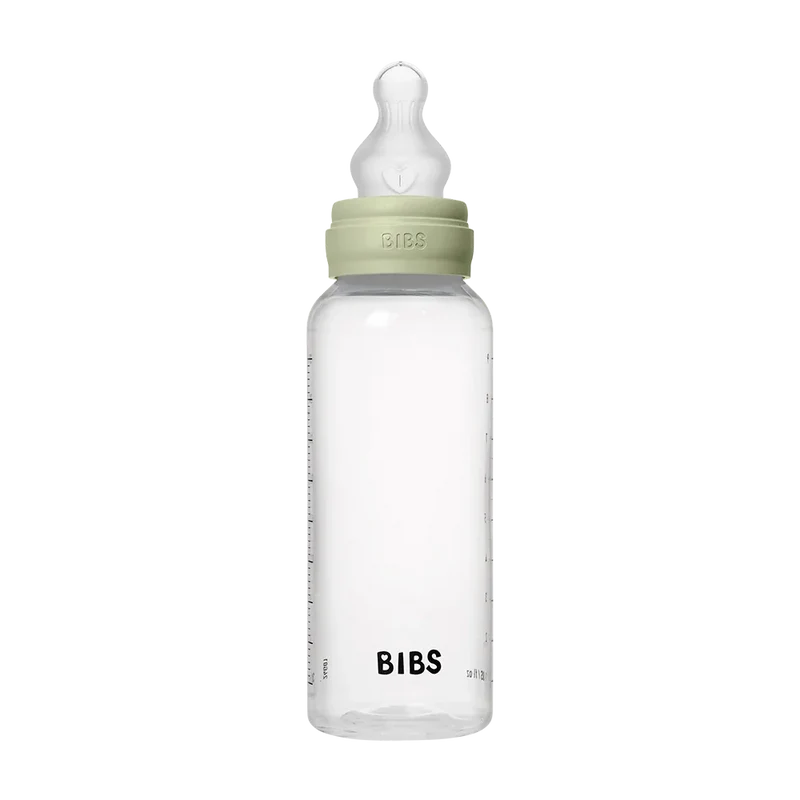 Baby BPA-Free PP Bottle Set 270ml Silicone - Sage