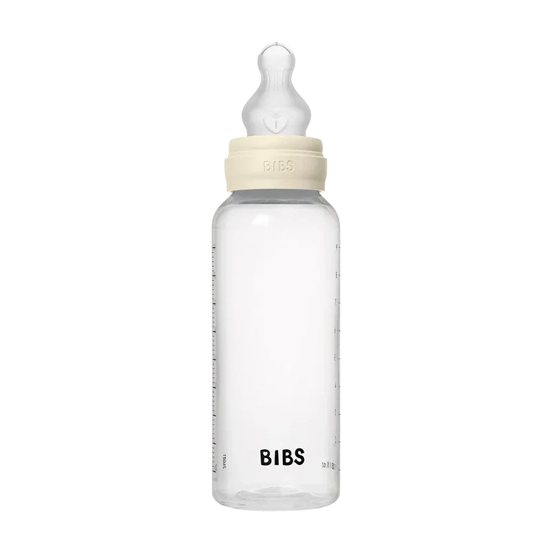 Baby BPA-Free PP Bottle Set 270ml Silicone - Ivory