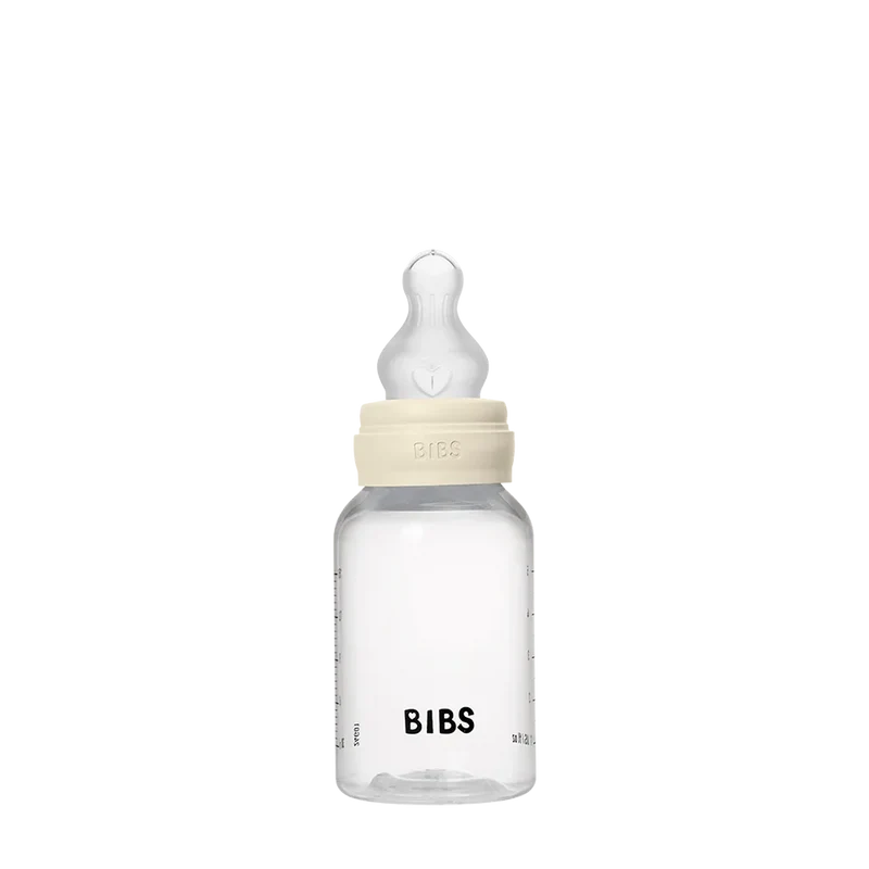 Baby BPA-Free PP Bottle Set 150ml Silicone - Ivory
