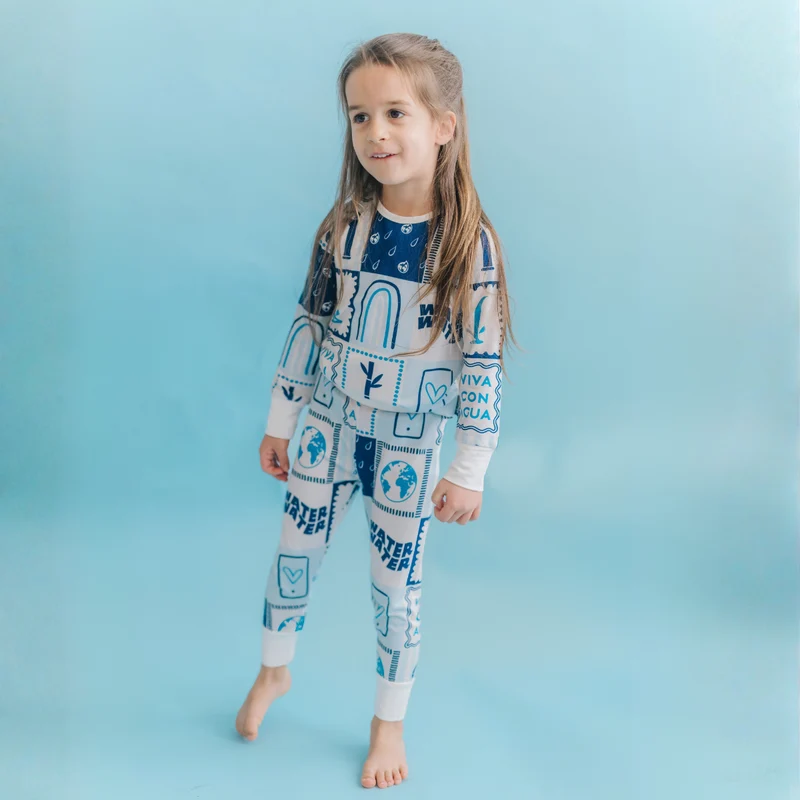 Children's PJ Set Set Viva con Agua