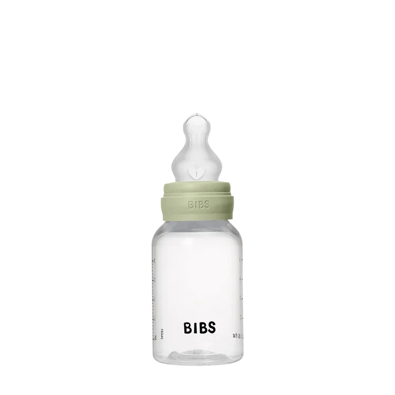 Baby BPA-Free PP Bottle Set 150ml Silicone - Sage