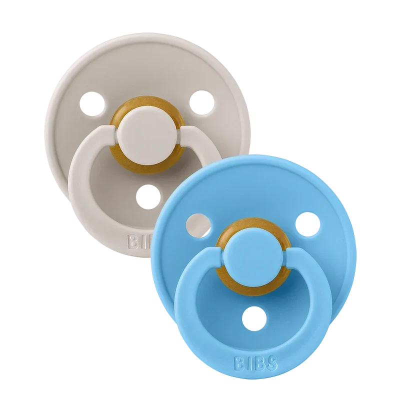 Colour Pacifiers 2 Pack - Mushroom/Breeze