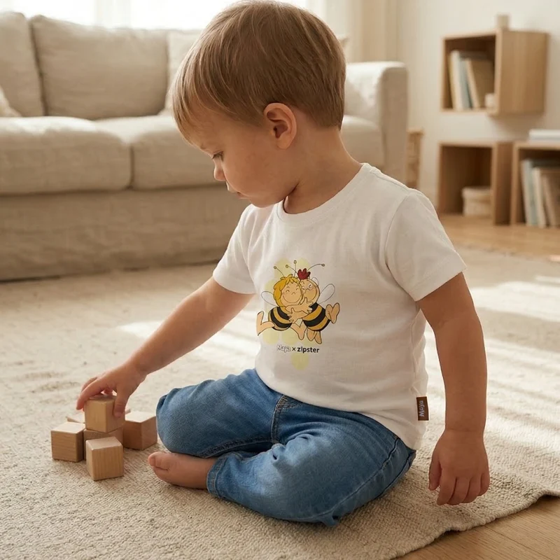Bamboo Everyday Children's T-Shirt Maya The Little Explorer