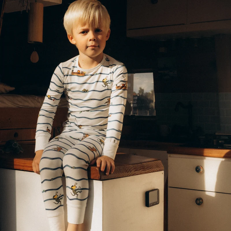 Children's PJ Set Janosch Beim Angeln
