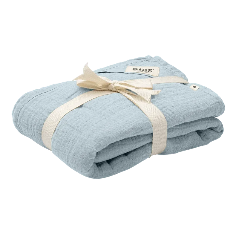 Muslin Swaddle - Baby Blue