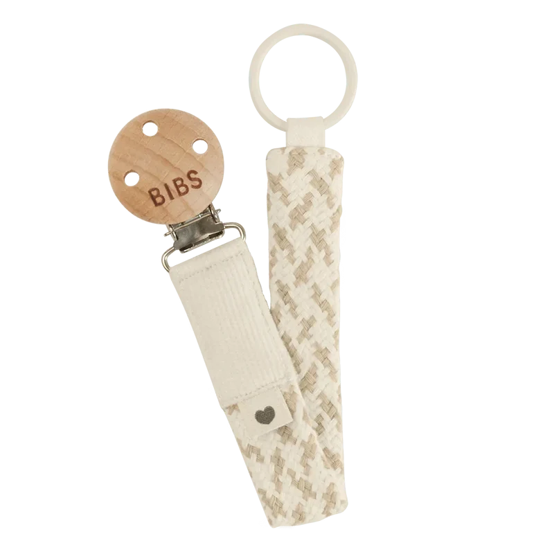 Pacifier Clip - Ivory/Vanilla