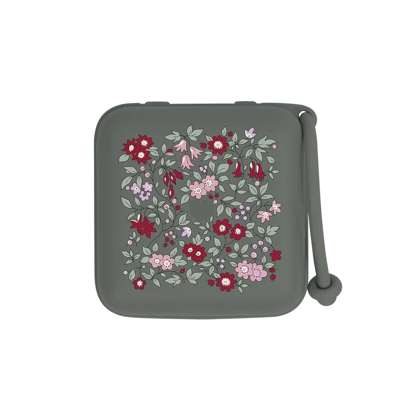 BIBS x LIBERTY Pacifier Box - Chamomile Lawn Pine