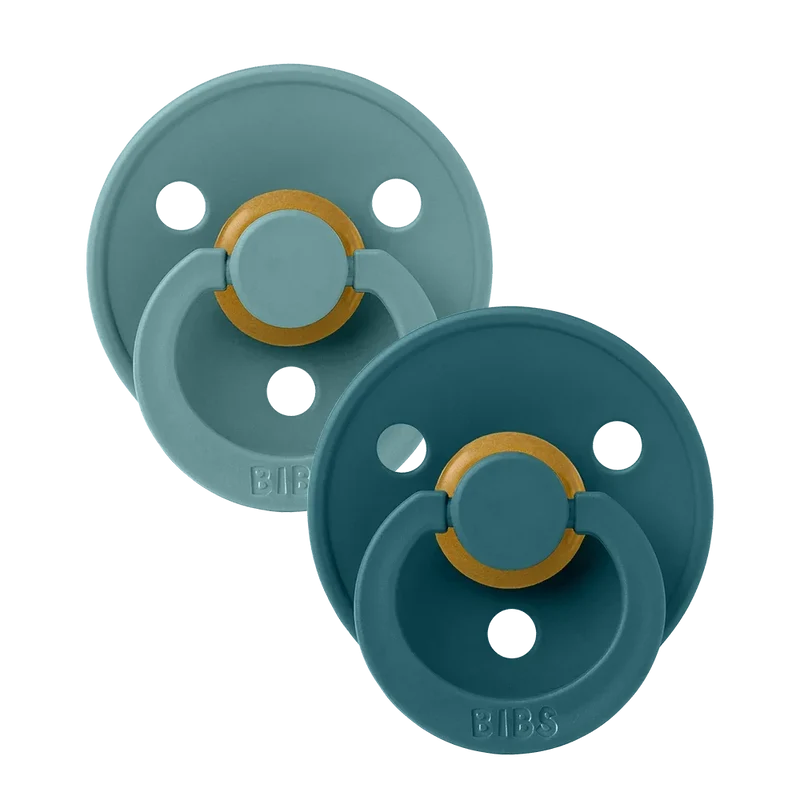Colour Pacifiers 2 Pack - Island Sea/Forest Lake