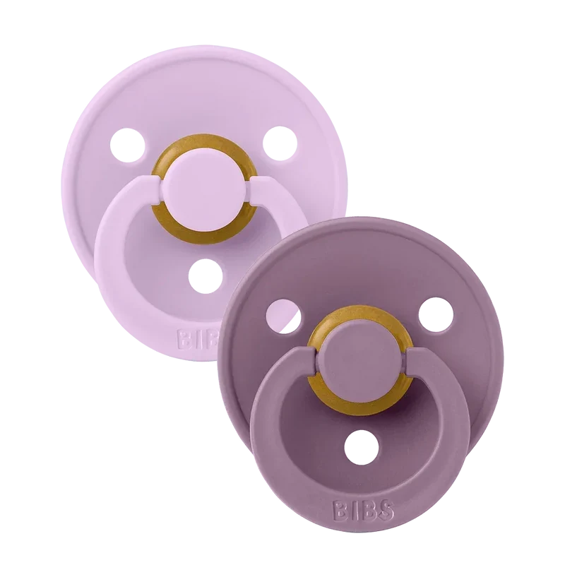 Colour Pacifiers 2 Pack - Violet Sky/Mauve