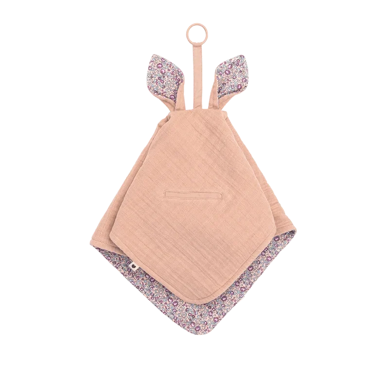 BIBS x LIBERTY Cuddle Cloth Kangaroo Eloise - Blush