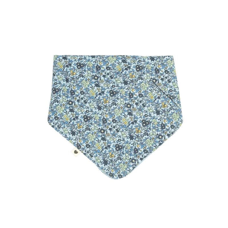 BIBS x LIBERTY Bandana Bib - Chamomile Lawn Baby Blue