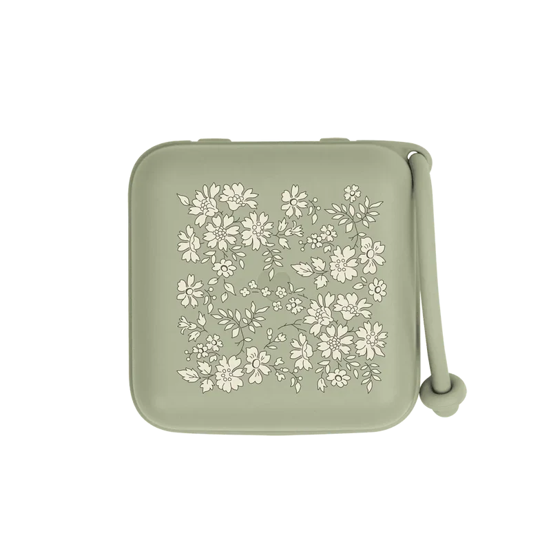 BIBS x LIBERTY Pacifier Box - Capel Sage