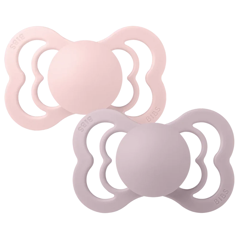 Supreme Pacifiers 2 Pack - Blossom/Dusky Lilac