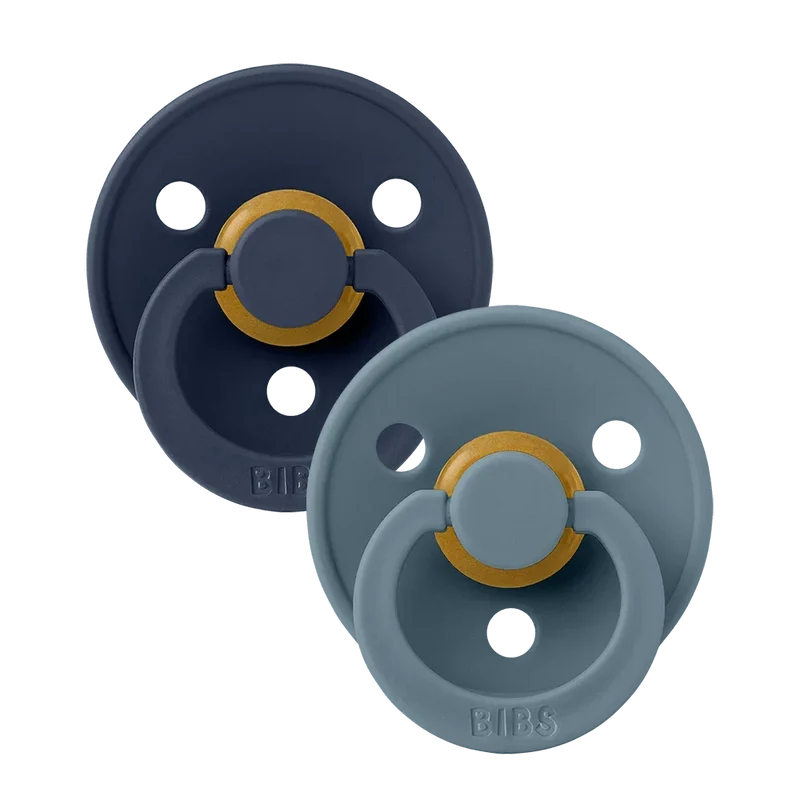 Colour Pacifiers 2 Pack - Deep Space/Petrol