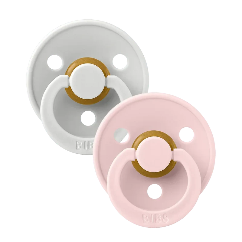 Colour Pacifiers 2 Pack - Haze/Blossom
