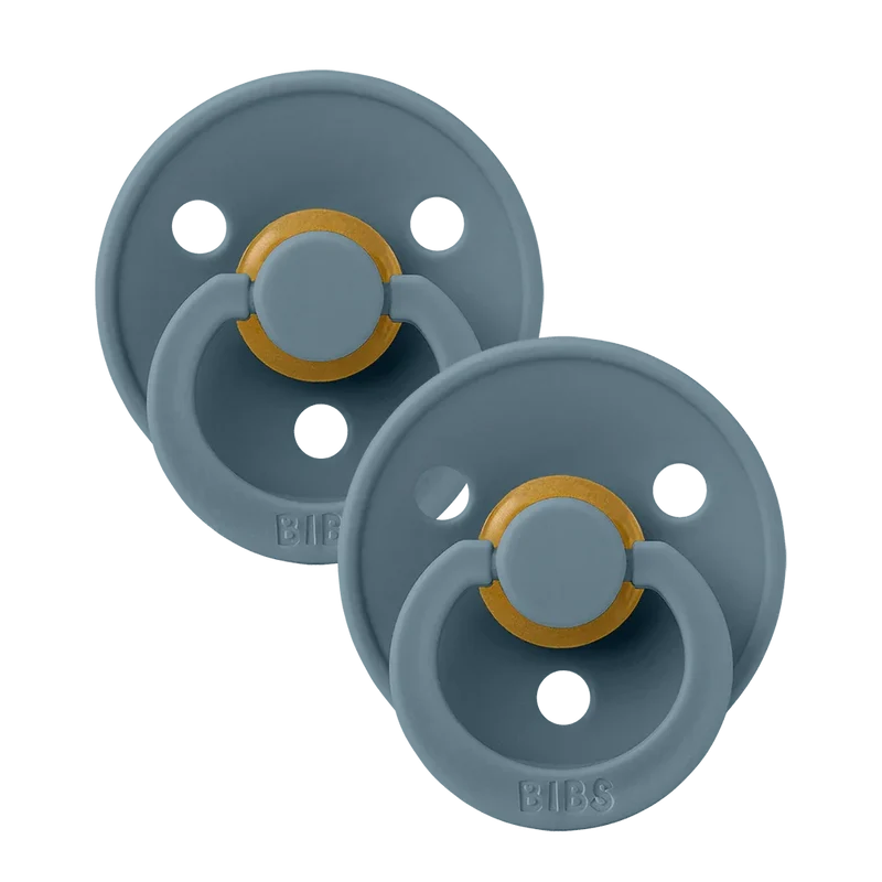 Colour Pacifiers 2 Pack - Petrol/Petrol