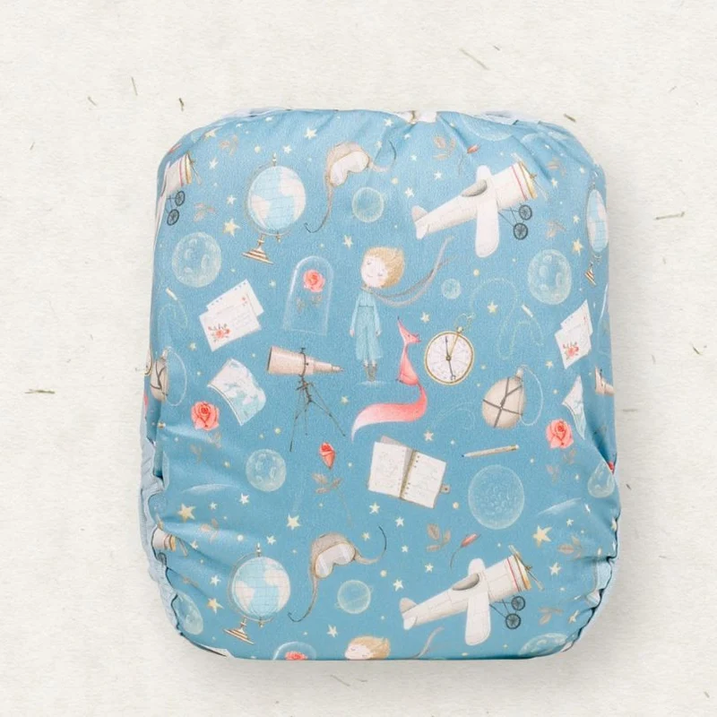 One Size Diaper Cover. Sky Whispers