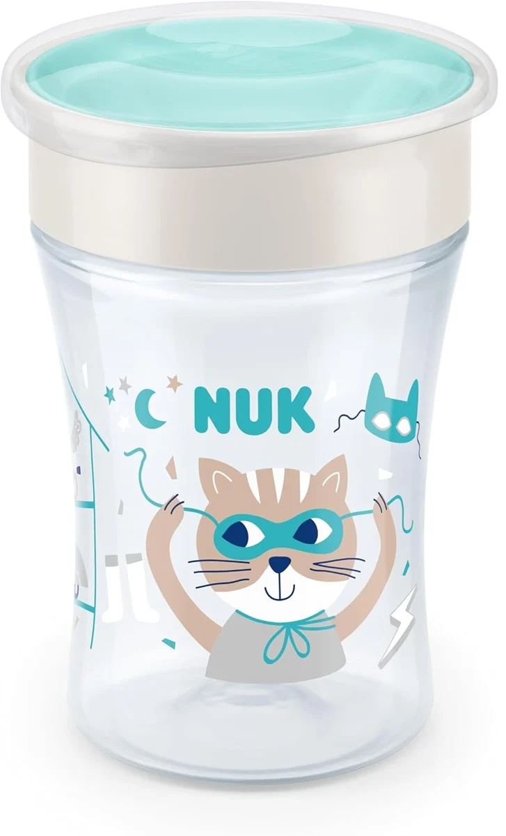 NUK Magic Cup κύπελλο που δεν στάζει στόμιο 360° 230 ml 8 μηνών+