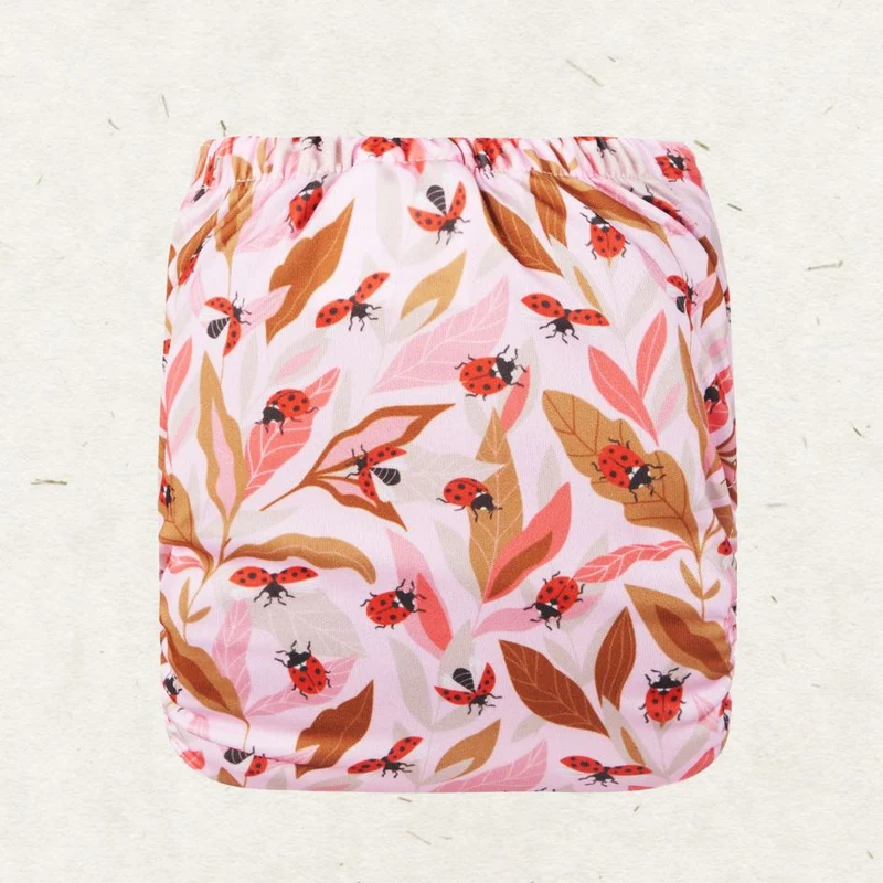 One Size Bamboo Pocket Diaper. Lucky