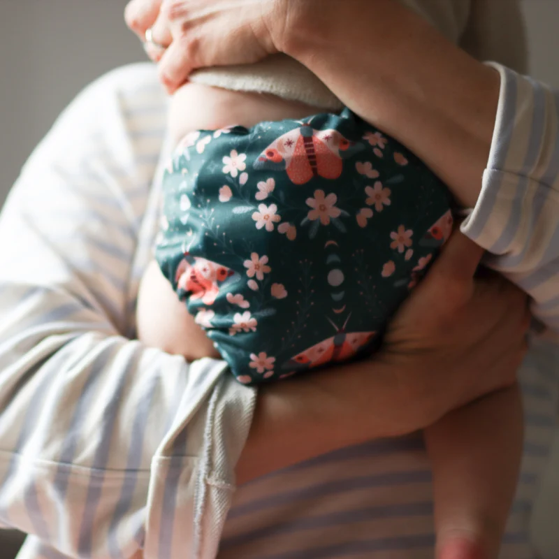 One Size Bamboo Pocket Diaper. Fable