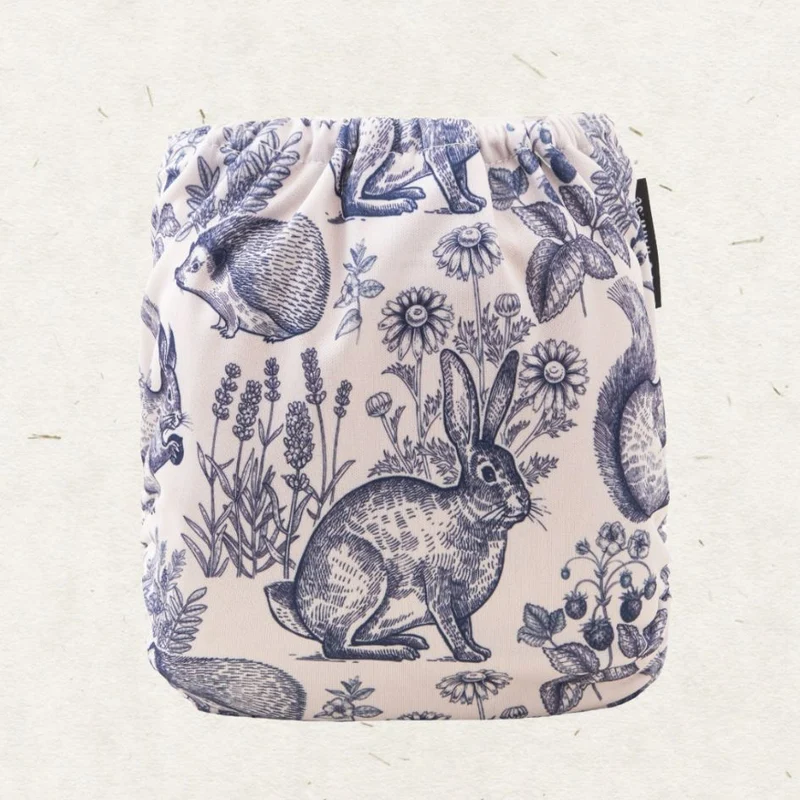 One Size Bamboo Pocket Diaper. Whimsey