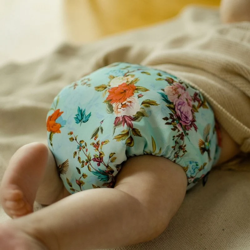 One Size Diaper Cover. Secret Garden